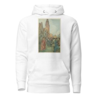 ‘And he who bringeth me home the best, with that man will I wed’ by Franklin Booth Hoodie