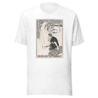 Death and the Woodman by Percy J. Billinghurst T-Shirt