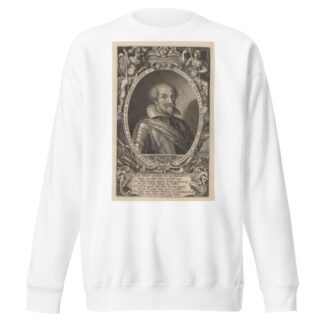 Portrait of Ernst von Holstein-Schaumburg by Lucas Kilian Sweatshirt