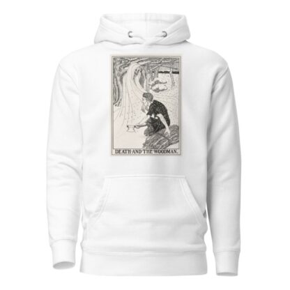 Death and the Woodman by Percy J. Billinghurst Hoodie