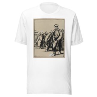 Marche d’un groupe de prisonniers allemands by Auguste Louis Lepère T-Shirt