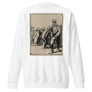 Marche d’un groupe de prisonniers allemands by Auguste Louis Lepère Sweatshirt