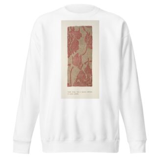 Ancient textile pattern, Japanese by Arthur Wesley Dow Sweatshirt
