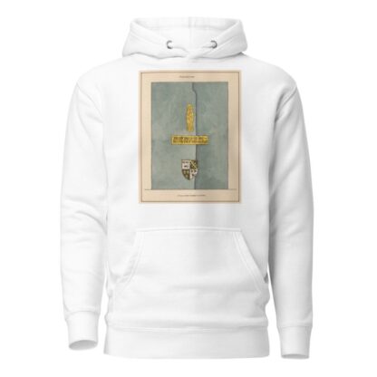 Brass Plate for John Skevington from Hornsey Church by Daniel Lysons Hoodie