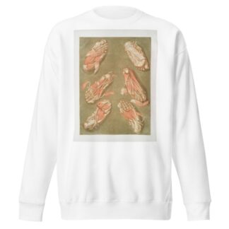 Cette planche représente les muscles situés à la plante du pied by Arnauld Gautier d'Agoty Sweatshirt