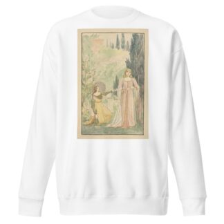 Scene from Two gentlemen of Verona by Walford Graham Robertson Sweatshirt