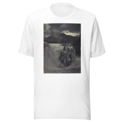 Macbeth and the three witches by Charles Buchel T-Shirt
