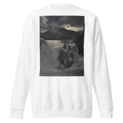 Macbeth and the three witches by Charles Buchel Sweatshirt