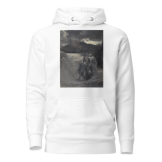 Macbeth and the three witches by Charles Buchel Hoodie
