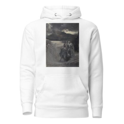 Macbeth and the three witches by Charles Buchel Hoodie