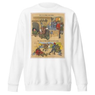 Die Heinzelmännchen Pl.10 by Fritz Gareis jr. Sweatshirt