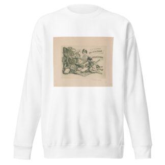 Ex libris van Hanna Ráczné Zerkowitz by Kornél Révész Sweatshirt