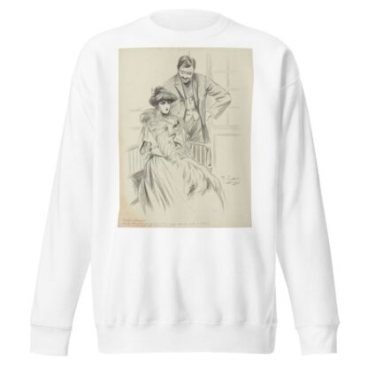 Petite femme prévoyante – Mon cher Edmond tu sais combien je t’aime, aussi depuis que tu fais de l’auto, je ne suis pas by Fernand Louis Gottlob Sweatshirt