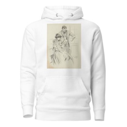 Petite femme prévoyante – Mon cher Edmond tu sais combien je t’aime, aussi depuis que tu fais de l’auto, je ne suis pas by Fernand Louis Gottlob Hoodie