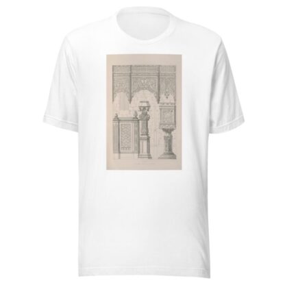 Rudiments of curvilinear design Pl.23 by George Phillips T-Shirt