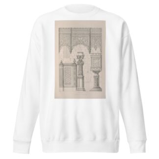 Rudiments of curvilinear design Pl.23 by George Phillips Sweatshirt
