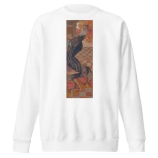 Femme à la robe noire devant un feu, dite; ‘La Folle’ by Georges de Feure Sweatshirt
