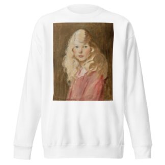 Portrait of a Girl by Jessie Willcox Smith Sweatshirt