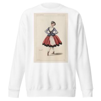 Melle. Plumkett, dans Le prophète, Théâtre de la Nation by Alexandre Lacauchie Sweatshirt