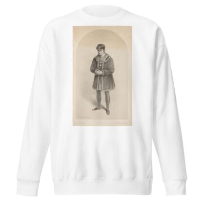 Charles Kean as Louis XI by Richard James Lane Sweatshirt