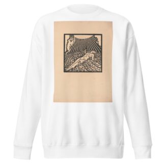 Graphic designs for Twelve Months of the Year artwork by Winold Reiss Sweatshirt