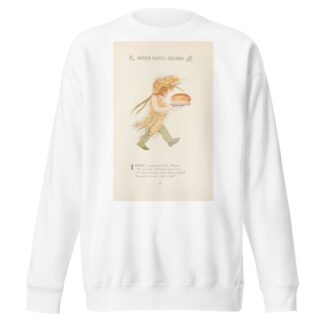 Mother Earth’s children; the frolics of the fruits and vegetables Pl.77 by Marion T. Ross Sweatshirt