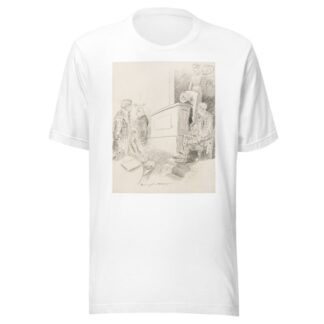 A courtroom scene. by Homer Davenport T-Shirt