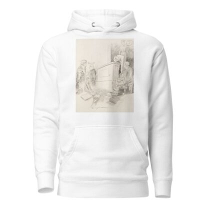 A courtroom scene. by Homer Davenport Hoodie