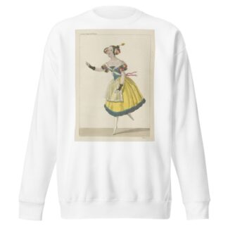 Costume de Mme. Alexis dans le ballet de Stradella, Opéra, Acte IV by Martinet-Hautecoeur Sweatshirt
