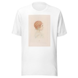 Head of a young girl by Henri-Charles Guérard T-Shirt