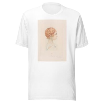 Head of a young girl by Henri-Charles Guérard T-Shirt