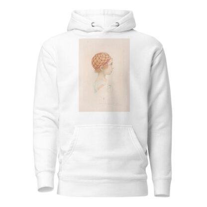 Head of a young girl by Henri-Charles Guérard Hoodie