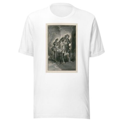 King John, II, 2; ‘Silence, no more, Go closely in with me much danger do I undergo for thee’ by Anonymous T-Shirt