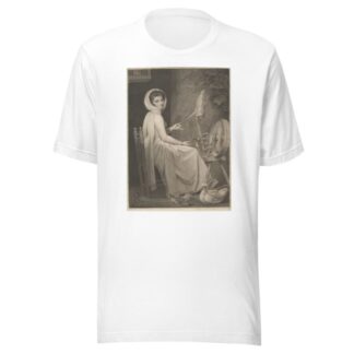 Lady Hamilton as the Spinster by George Romney T-Shirt