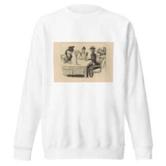 Luncheon by Charles Dana Gibson Sweatshirt