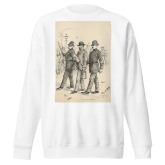 On this the triumph of our Republican form of government, must the honest laborer, satisfied with his employer, his wages . . . by Thomas Nast Sweatshirt