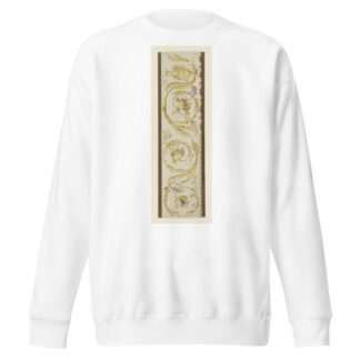 Vlechtwerk met bloemen by Lambertus Hardenberg Sweatshirt