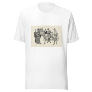 An elevated station by Charles Dana Gibson T-Shirt