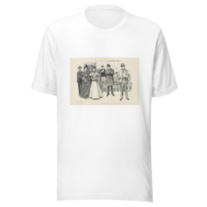 An elevated station by Charles Dana Gibson T-Shirt