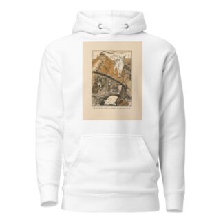 She gradually slipped to the Edge of the sloping Roof by Jean de Bosschère Hoodie