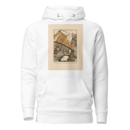 She gradually slipped to the Edge of the sloping Roof by Jean de Bosschère Hoodie