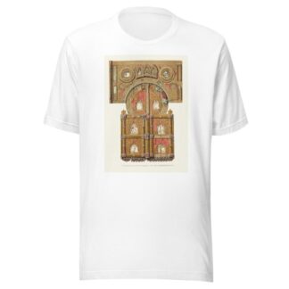 Starinnyia tsarskiia dveri v sele Kolomenskom by Fedor Grigoryevich Solntsev T-Shirt