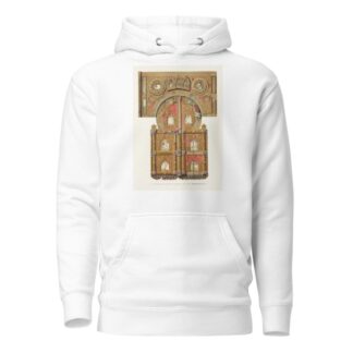 Starinnyia tsarskiia dveri v sele Kolomenskom by Fedor Grigoryevich Solntsev Hoodie