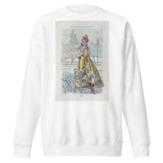 1867 [Women’s fashion in nineteenth-century Paris] by Henri Boutet Sweatshirt
