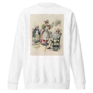 Giving the other fellow a chance by Louis Dalrymple Sweatshirt