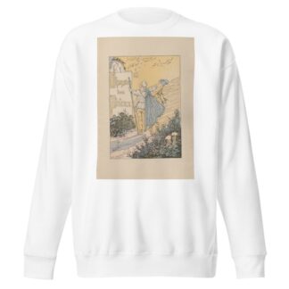 Les Rondes du Valet de Carreau Pl.8 by George Auriol Sweatshirt