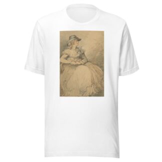 Lady Elliott, Commonly Called Dolly The Tall by Thomas Rowlandson T-Shirt