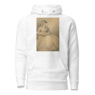 Lady Elliott, Commonly Called Dolly The Tall by Thomas Rowlandson Hoodie