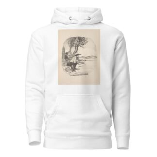 Hunting and fishing Pl.25 by Honoré Daumier Hoodie