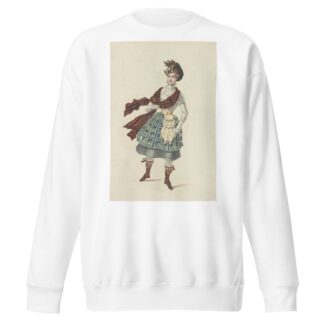 Costume prints by Paul Gavarni Sweatshirt
